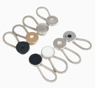 Expandable shirt buttons